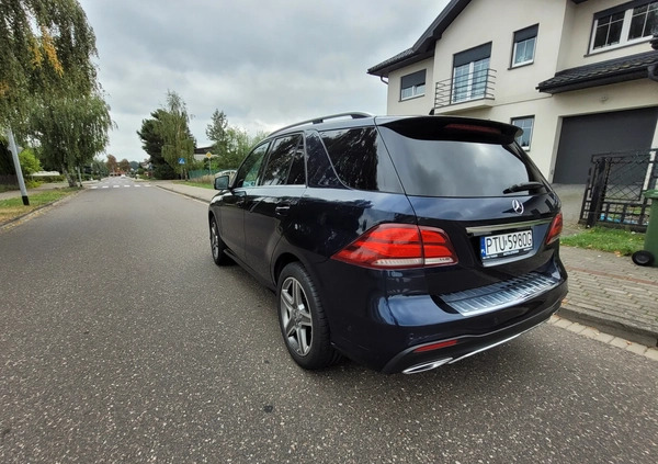 Mercedes-Benz GLE cena 149900 przebieg: 270000, rok produkcji 2016 z Turek małe 781